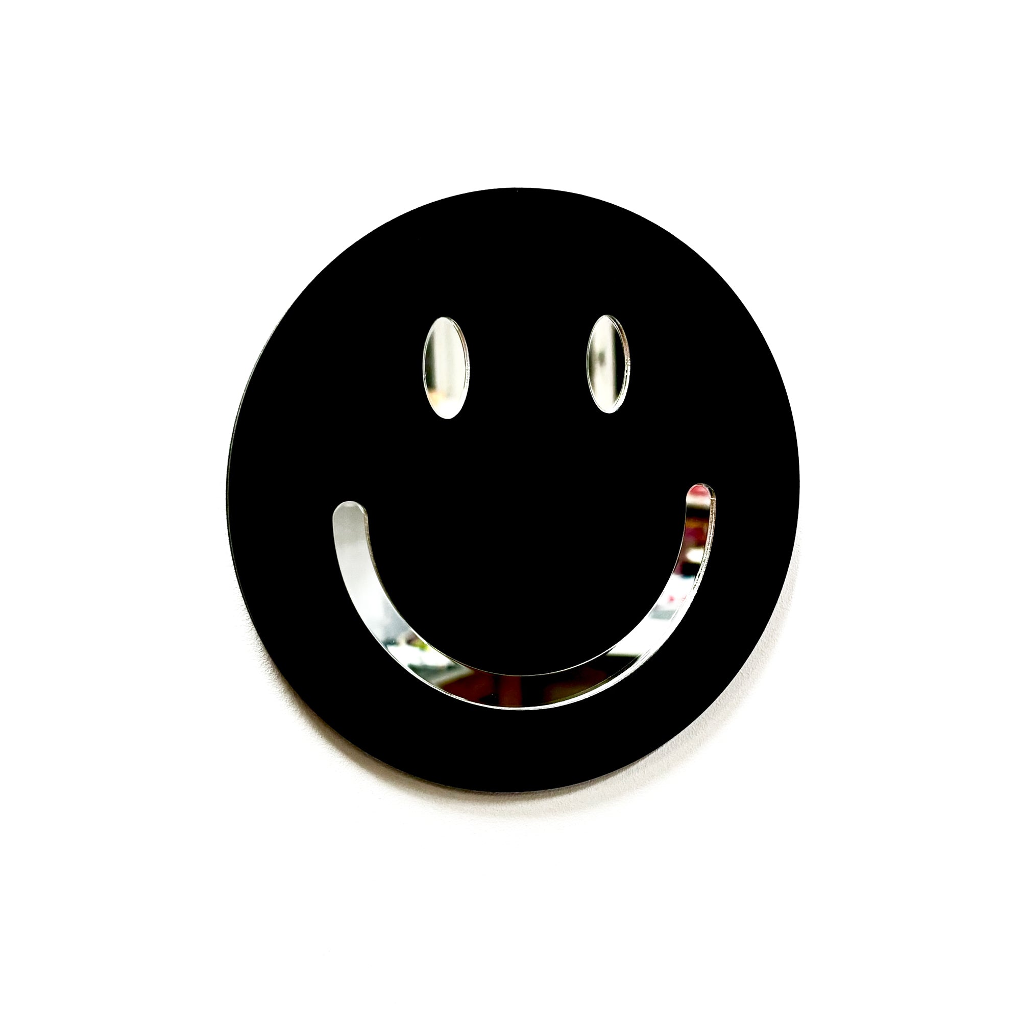 Limited Edition Happy Mirror - Black Smile Day
