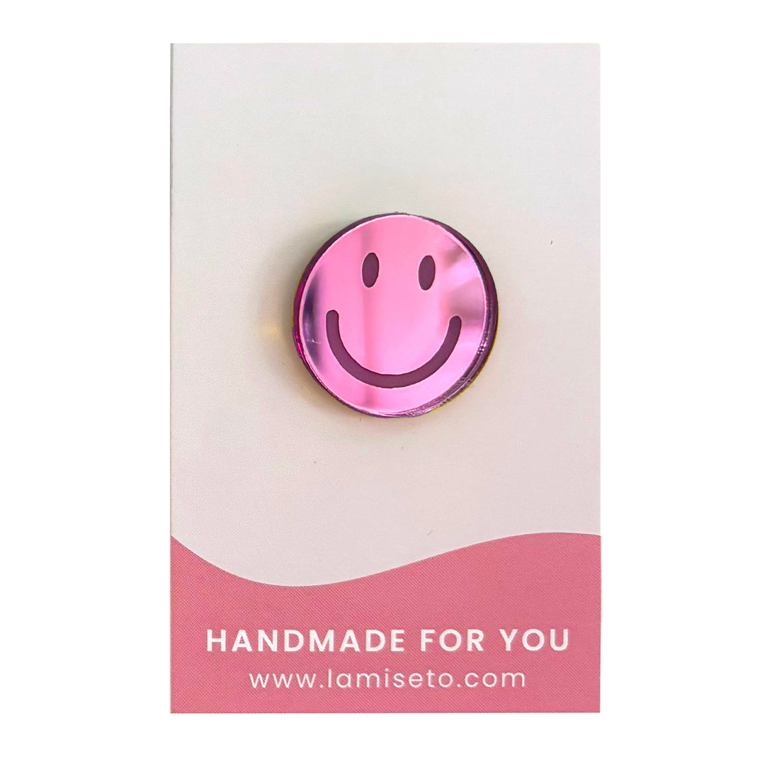 Smiley broche