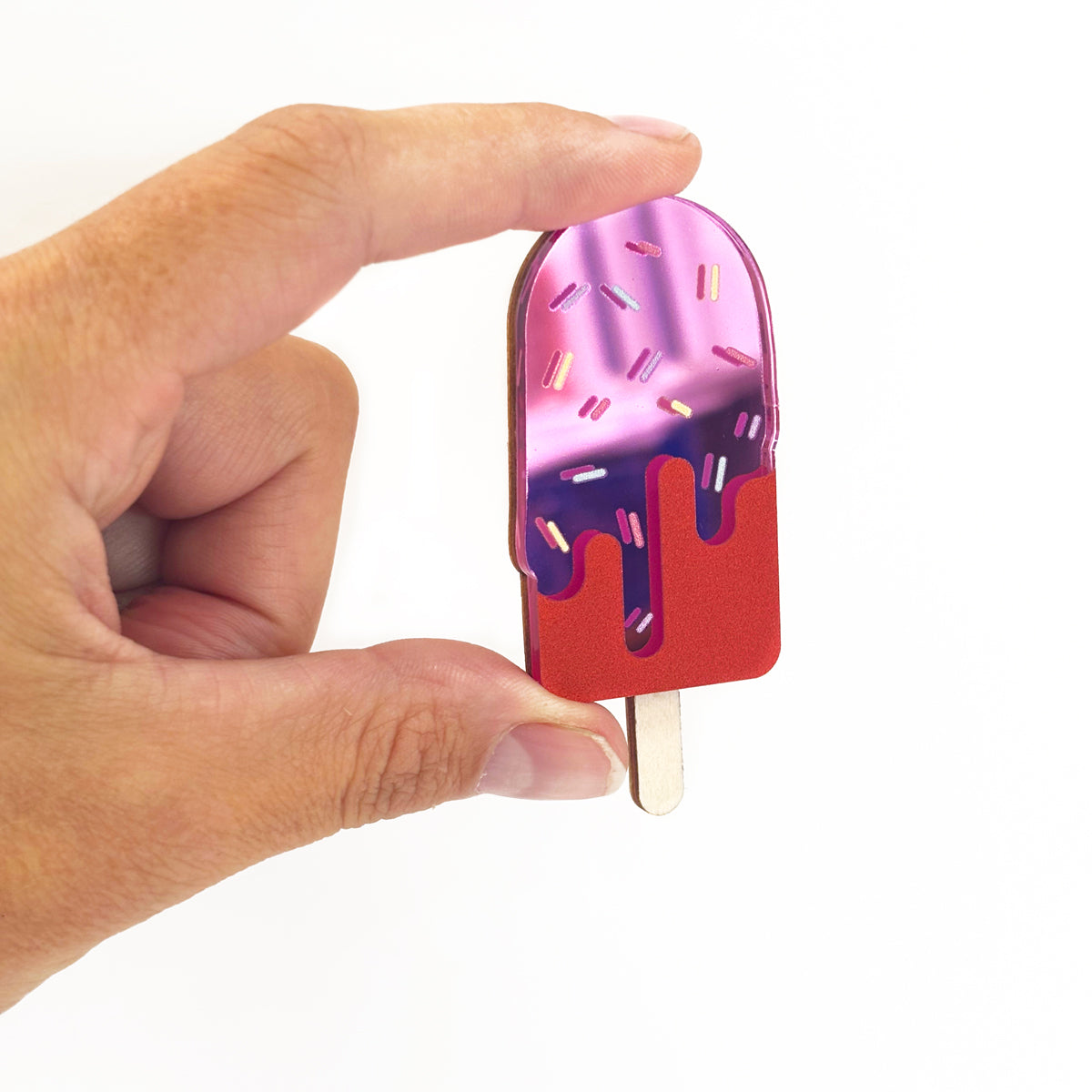 Ice Ice broche pink
