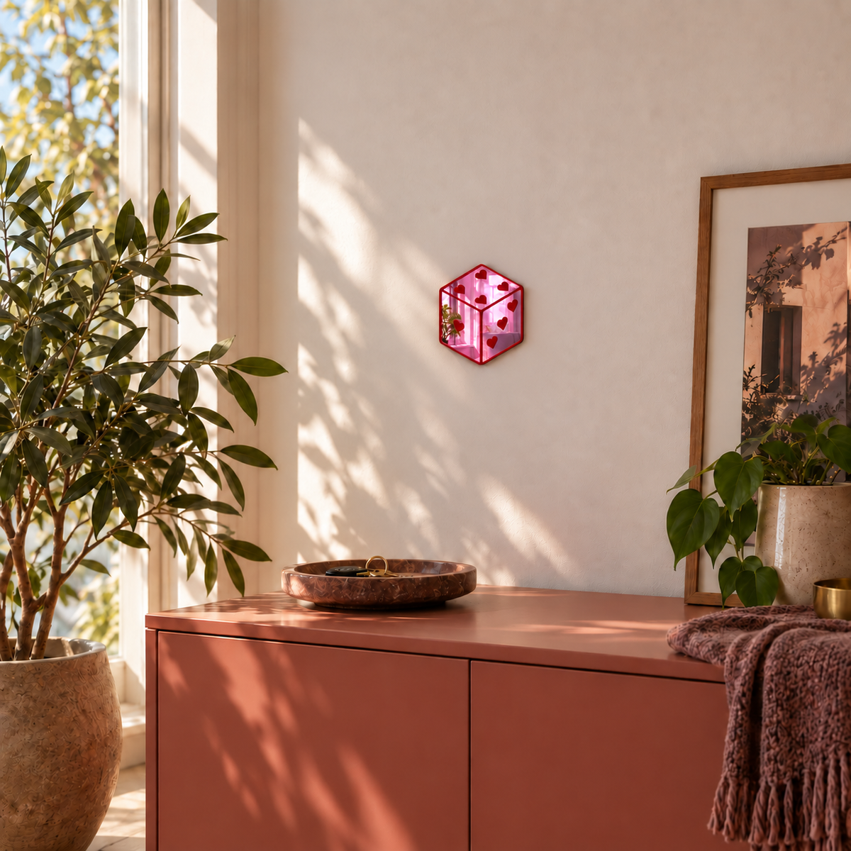 Lovely Dice mirror