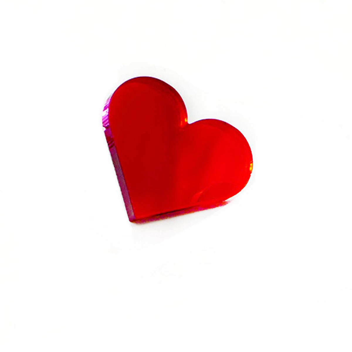 Heart shaped brooch