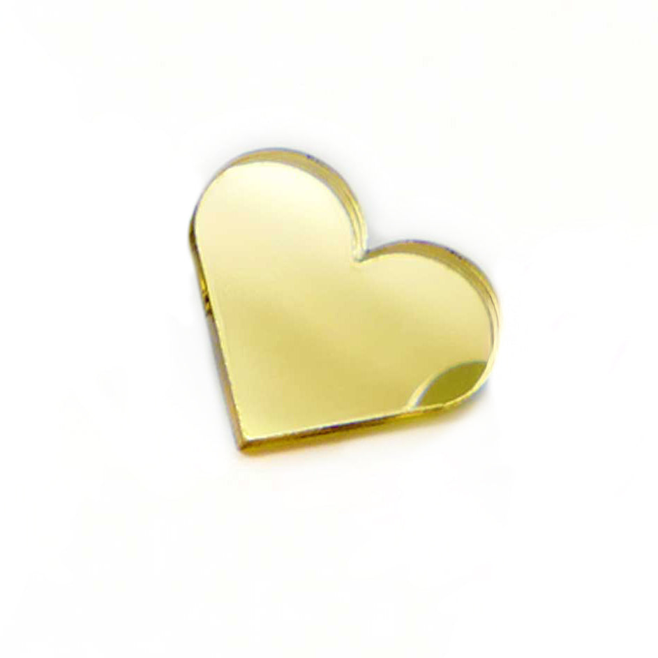 Heart shaped brooch
