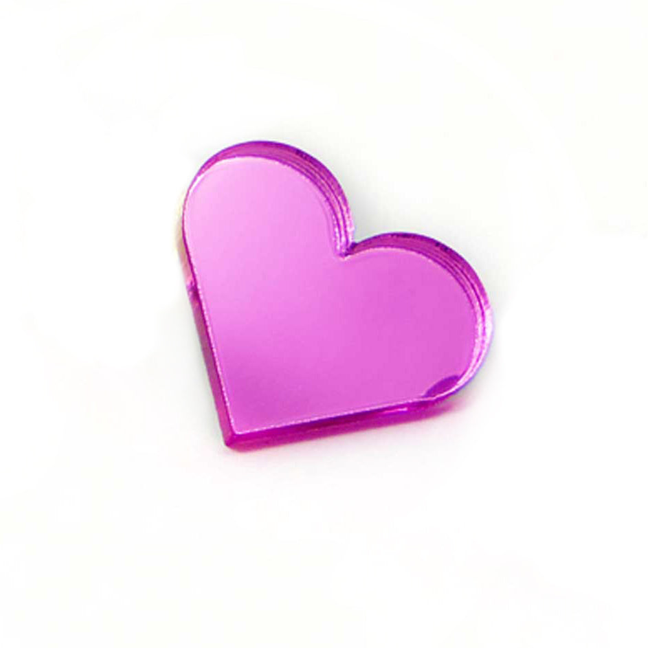 Heart shaped brooch