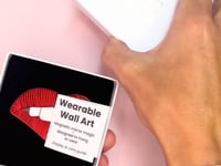 Wearable Wall Art Bite Me