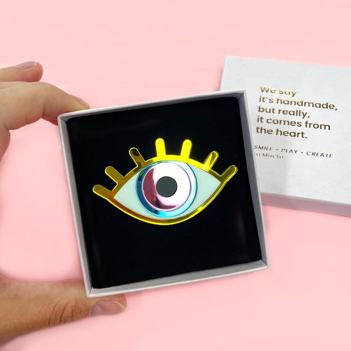 Eye See You broche - La Miséto