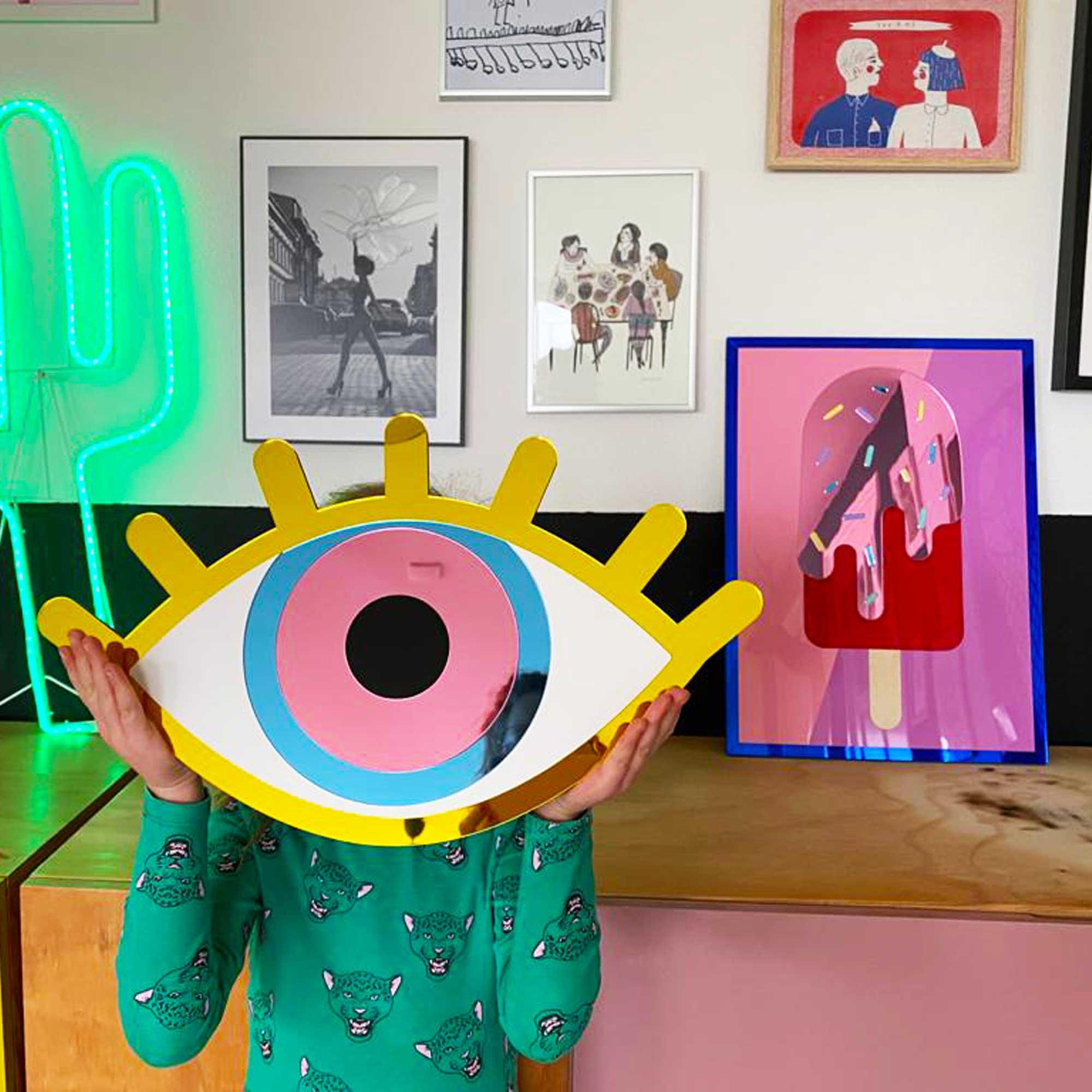Mirror Shape Eye See You - La Miséto
