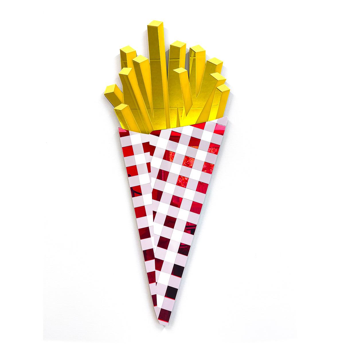 Mirror Shape Fries before guys - La Miséto