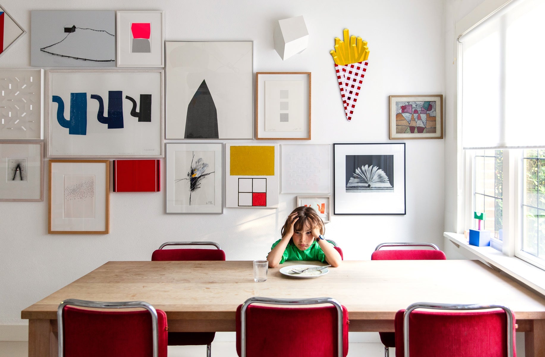 Zo style je een gallery wall met spiegels