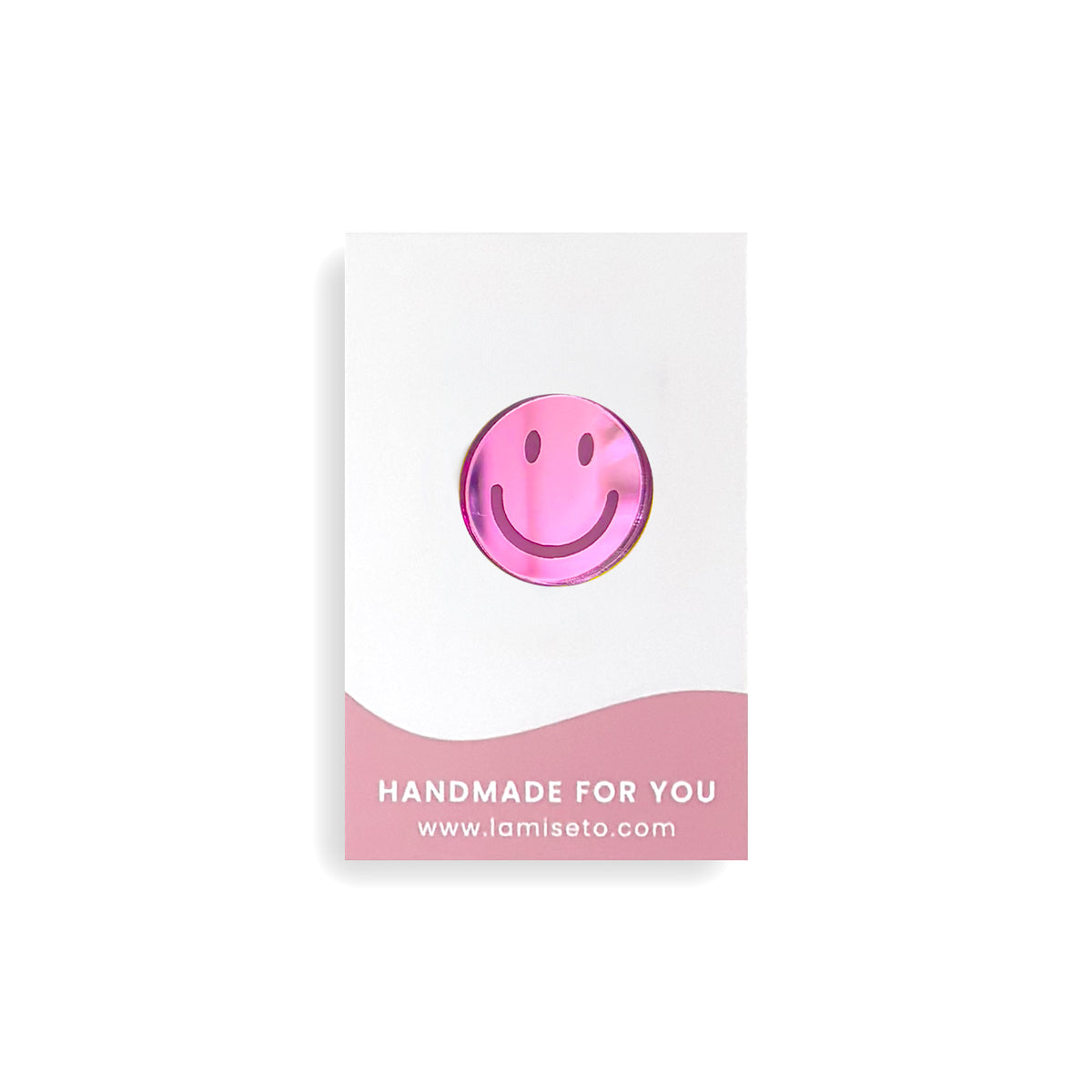 Smiley pin