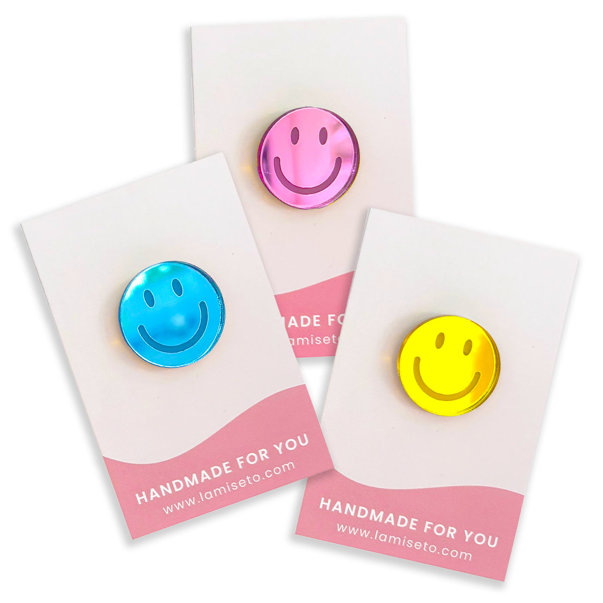 Happy pin set