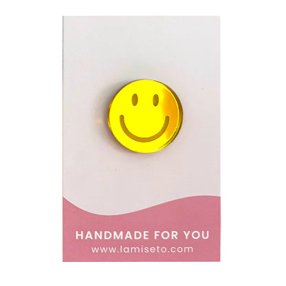 Smiley broche