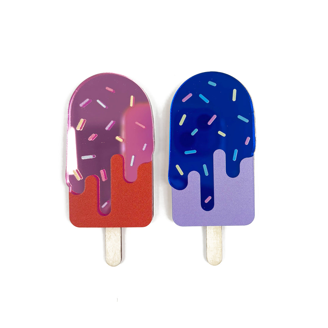 Ice Ice broche blue