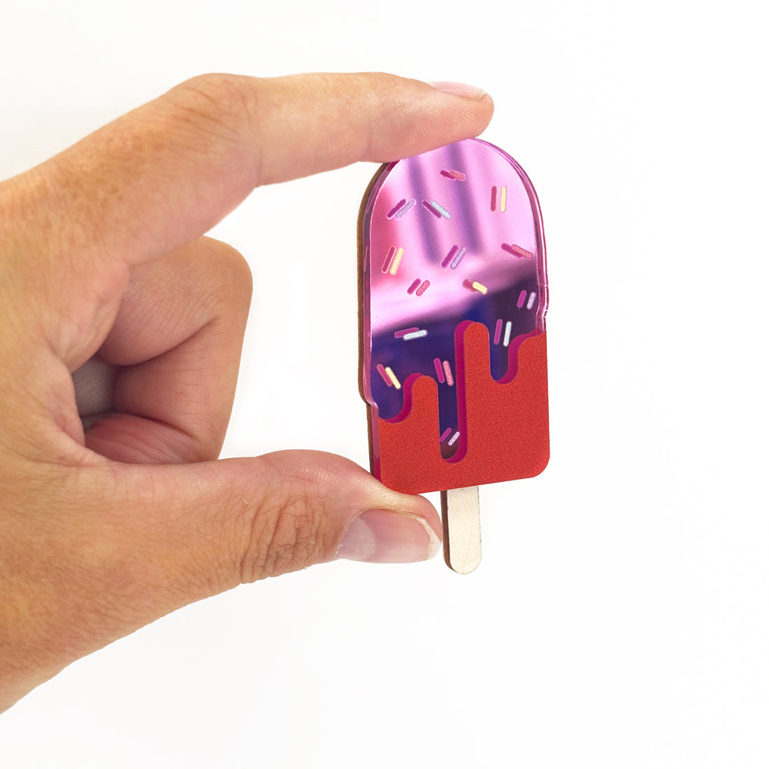 Ice Ice broche pink