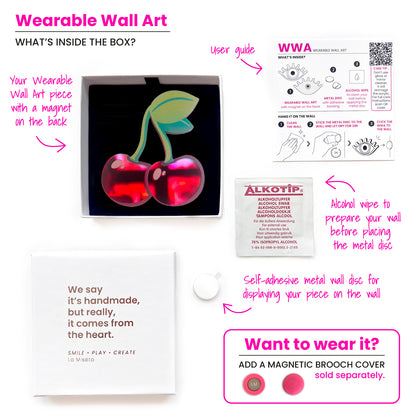 Wearable Wall Art Cherry Mania