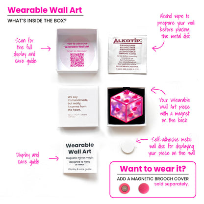 Wearable Wall Art Lovely Dice