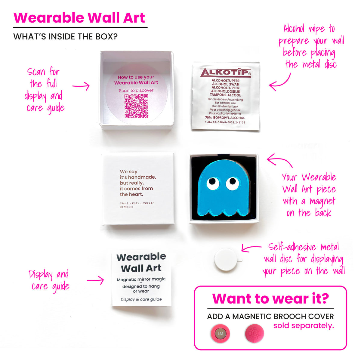 Art mural portable Jeu Spookje