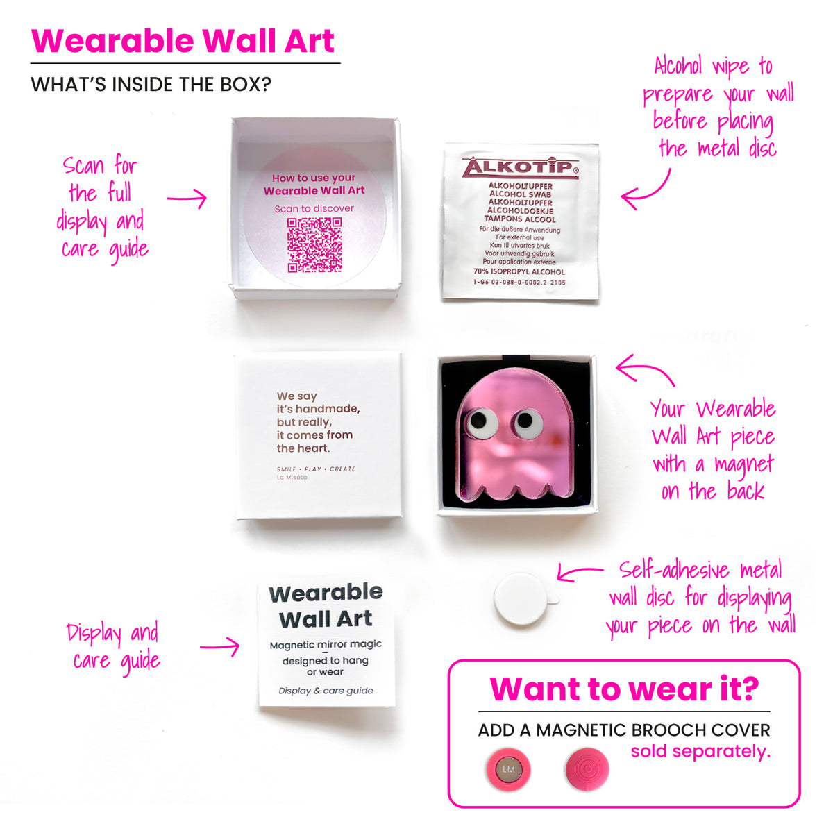 Art mural portable Jeu Spookje