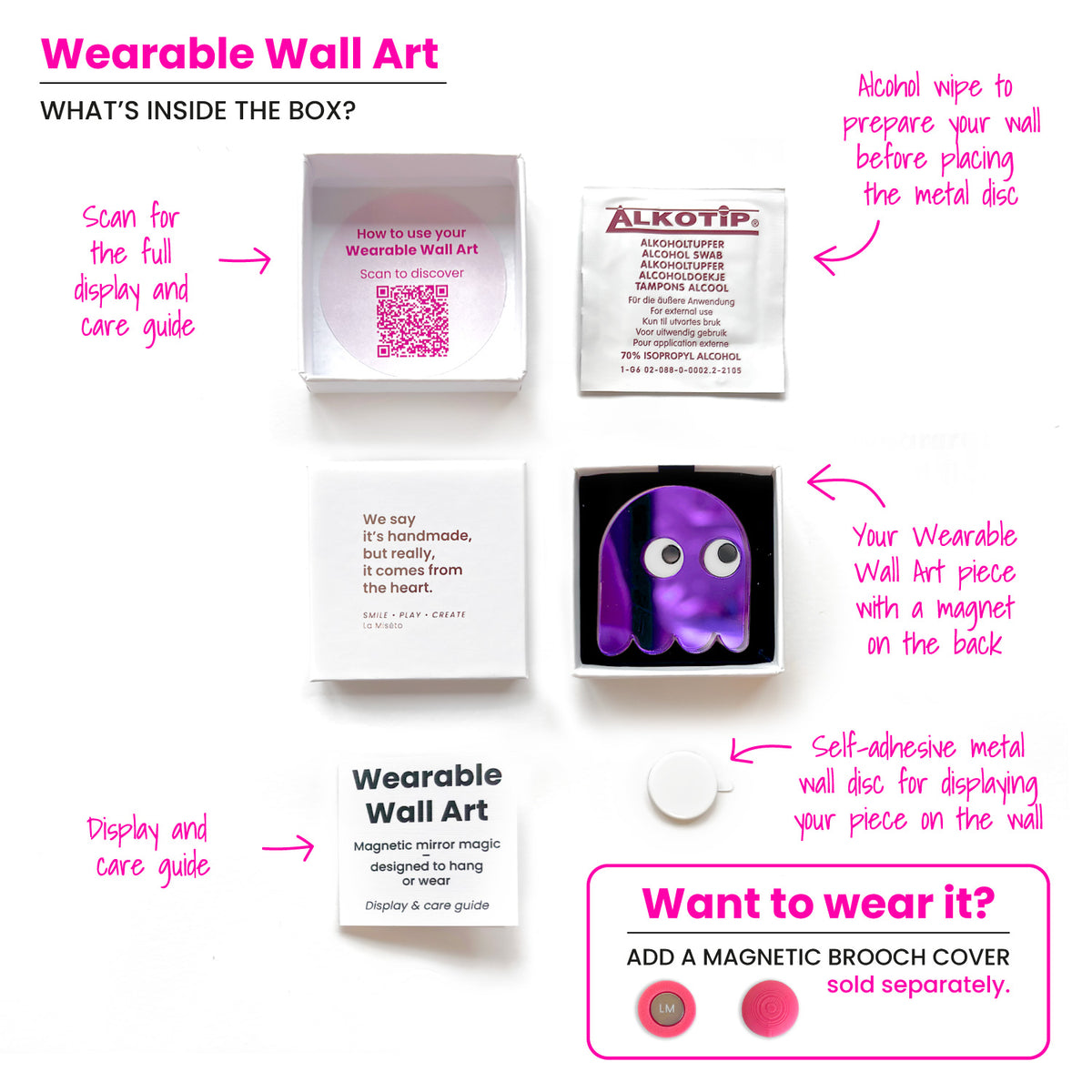 Art mural portable Jeu Spookje