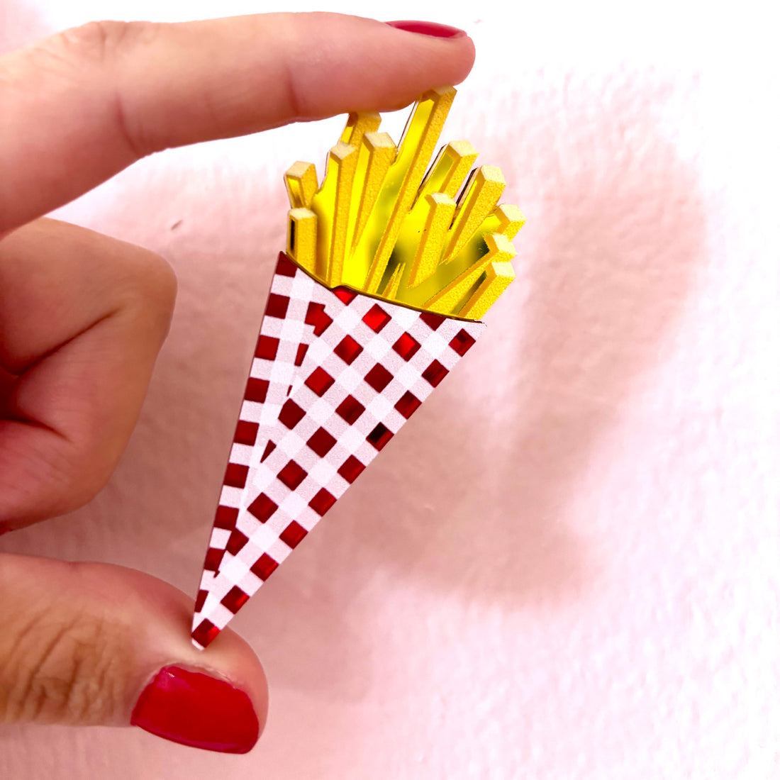 Broche Fries Before Guys