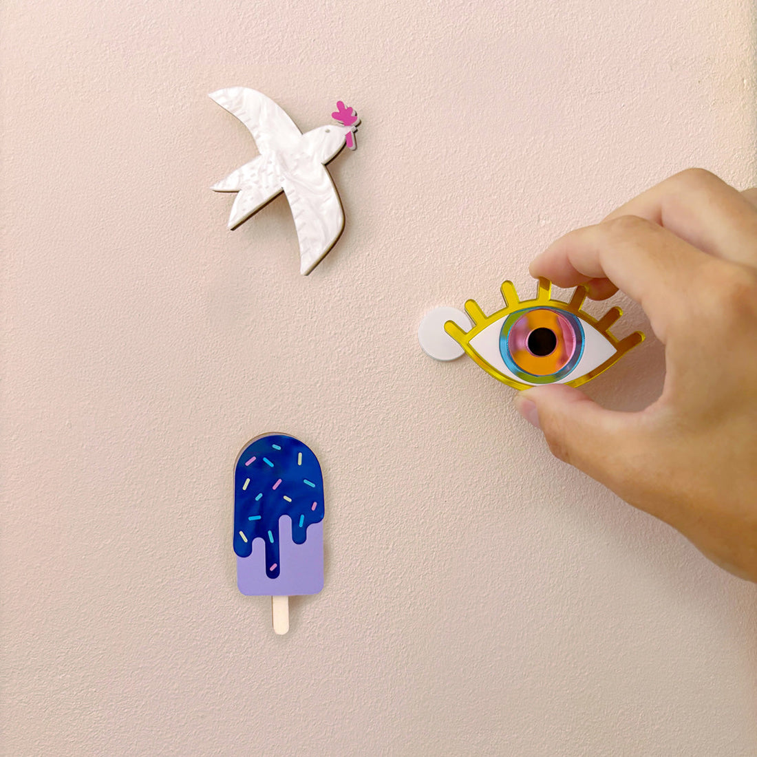 Wearable Wall Art Peace Dove