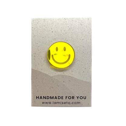 Smiley broche