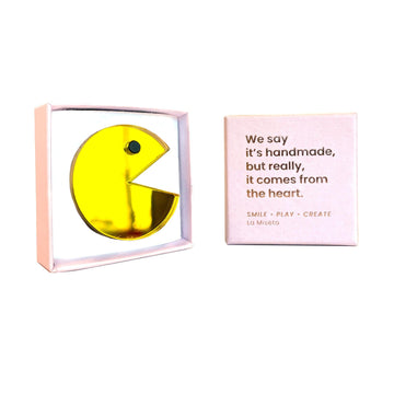 Pac Man Brooch serie